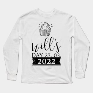 SlapWill Smith will's slap day, March 2022 Long Sleeve T-Shirt